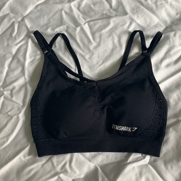 Gymshark Other - Gymshark Energy+seamless sports bra - black